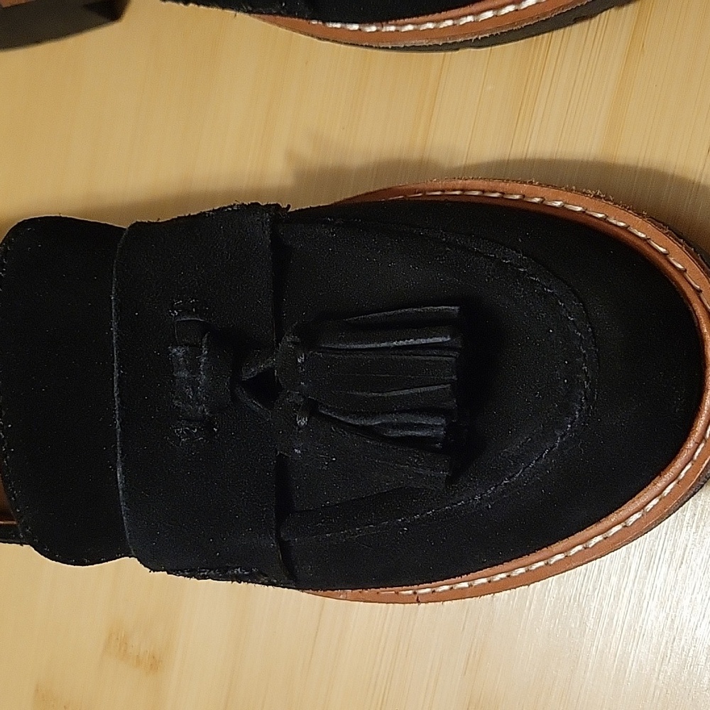 Ladies Suede Loafers - Picture 5 of 6
